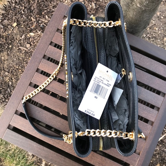 ❗️SOLD❗Michael Kors Jet Set Medium Chain Messenger - Picture 7 of 8
